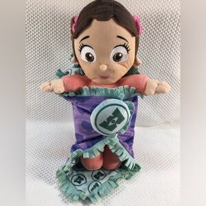 Disney Parks Disney Babies Plush Boo With Sully Swaddle Blanket Monster’s Inc.